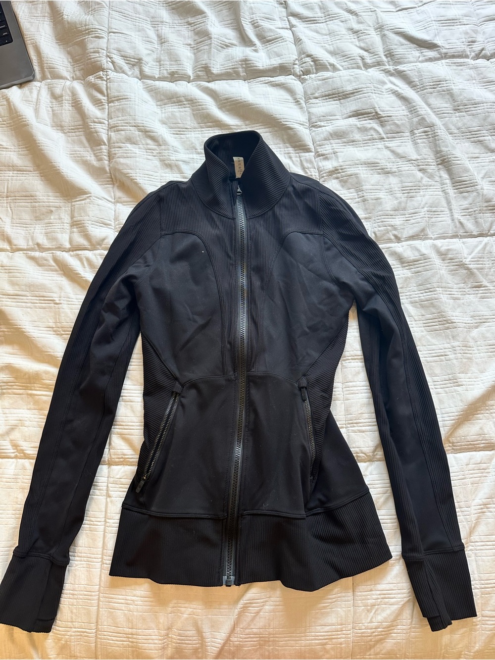 lululemon athletica Black Zip-Up Sculpt Jacket
